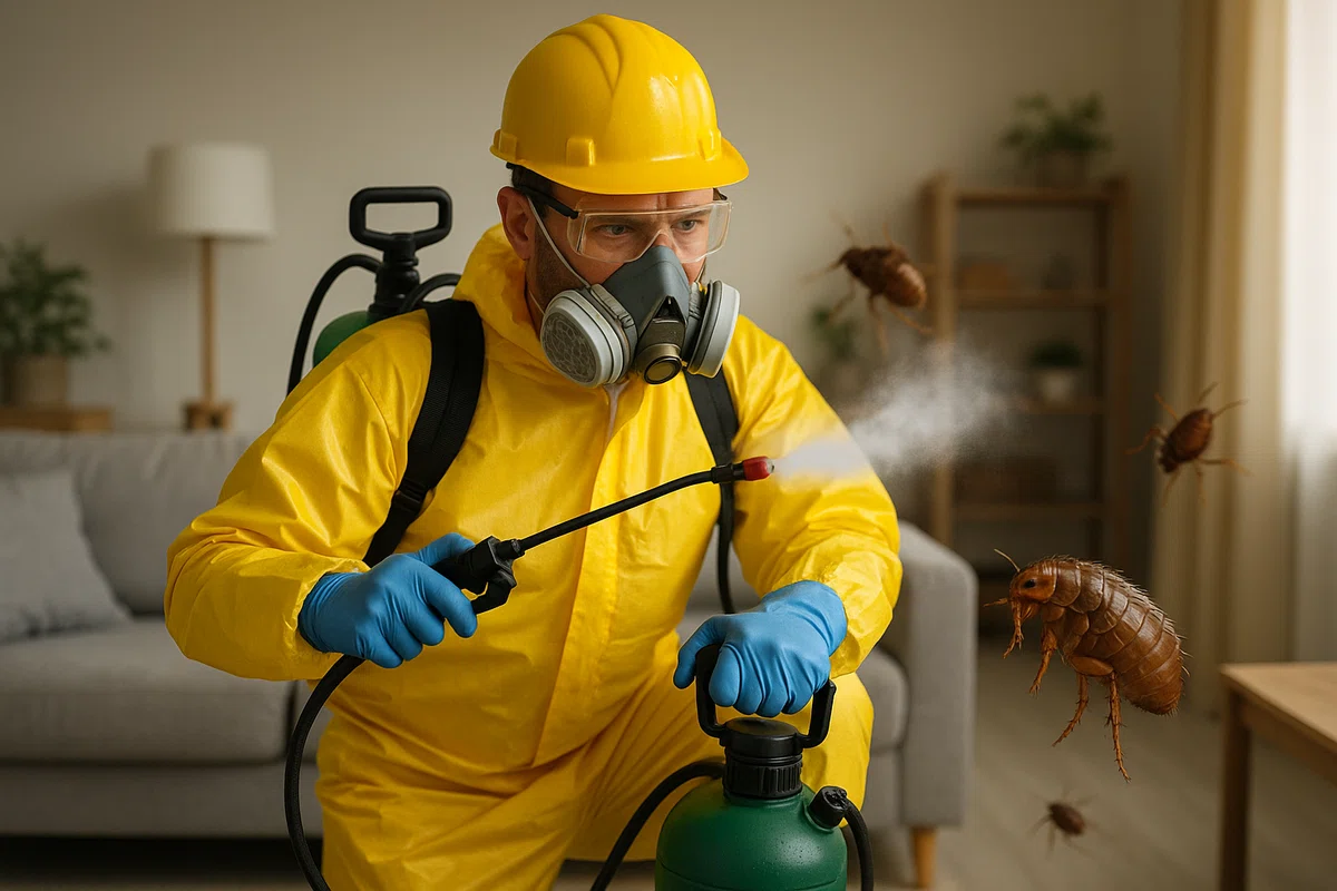 Дезинсекция от блох