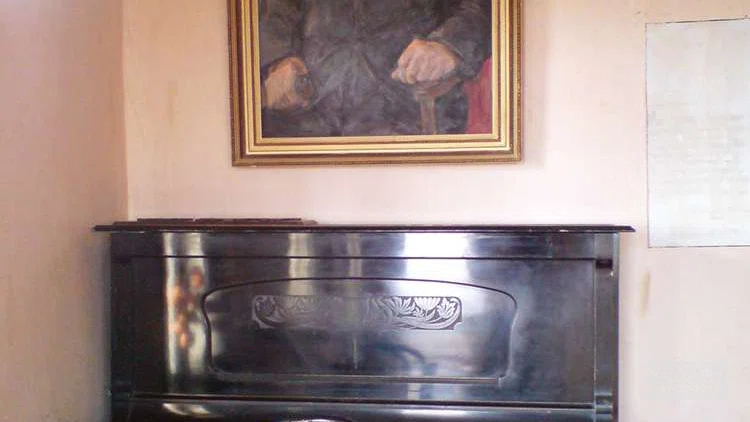 Фортепиано от Палиашвили в доме-музее Сандро Шаншиашвили