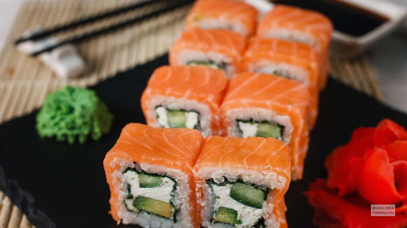Доставка японской еды Kawaii Sushi в Тбилиси