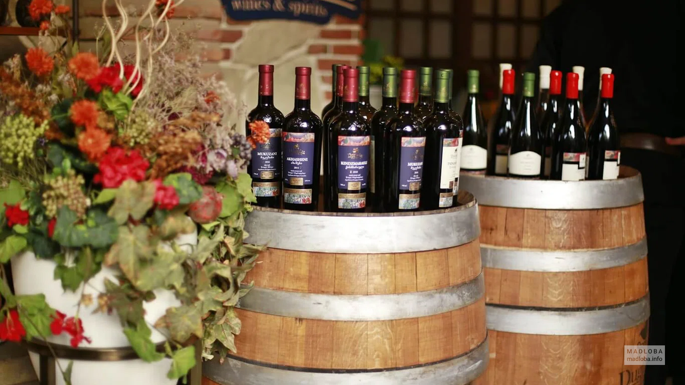 Коллекция вин от винной компании Дугладзе
