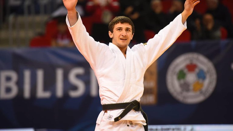 Georgian judoists join the battle for Olympic points at the Grand Slam tournament in Astana