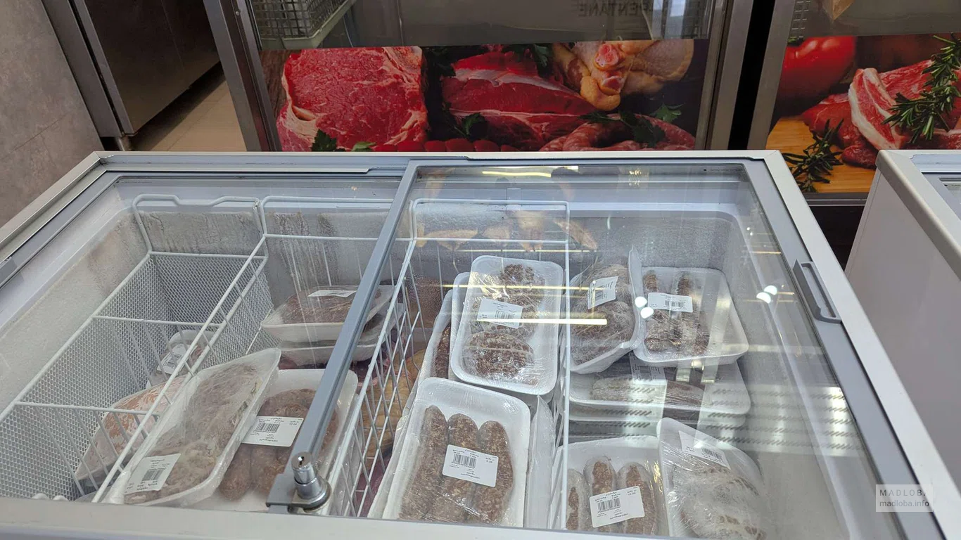 замороженные полуфабрикаты в магазине Eco Product