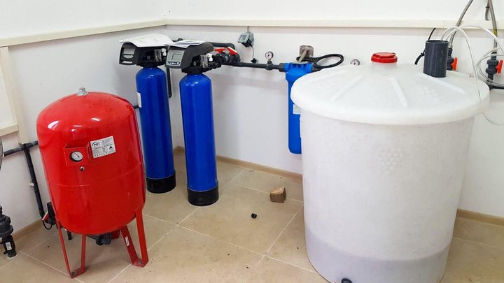 Установка системы очистки воды "Ecopre"