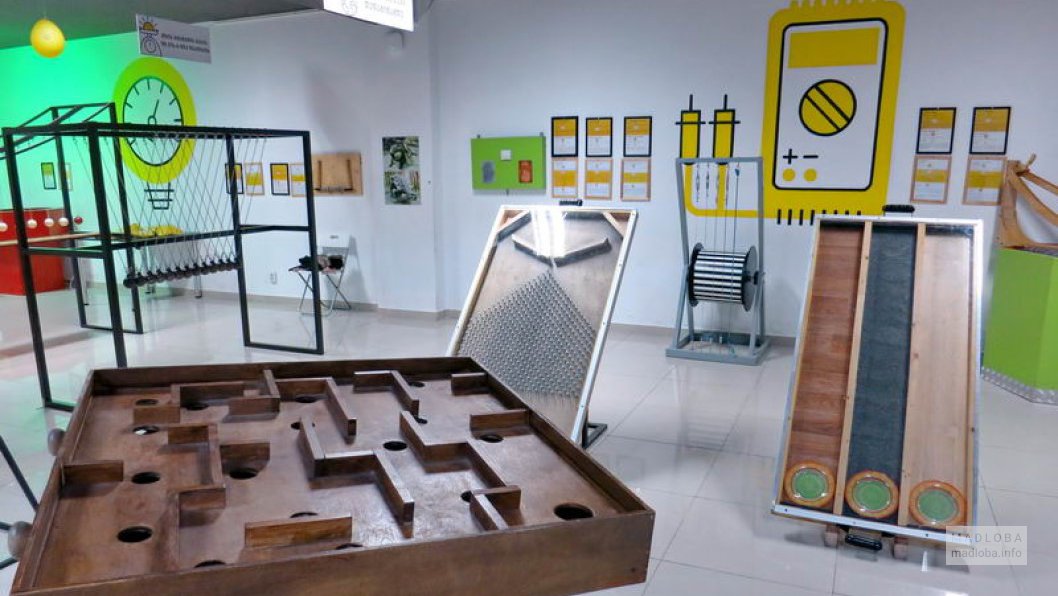 Тбилисские экспонаты музея Experimentium