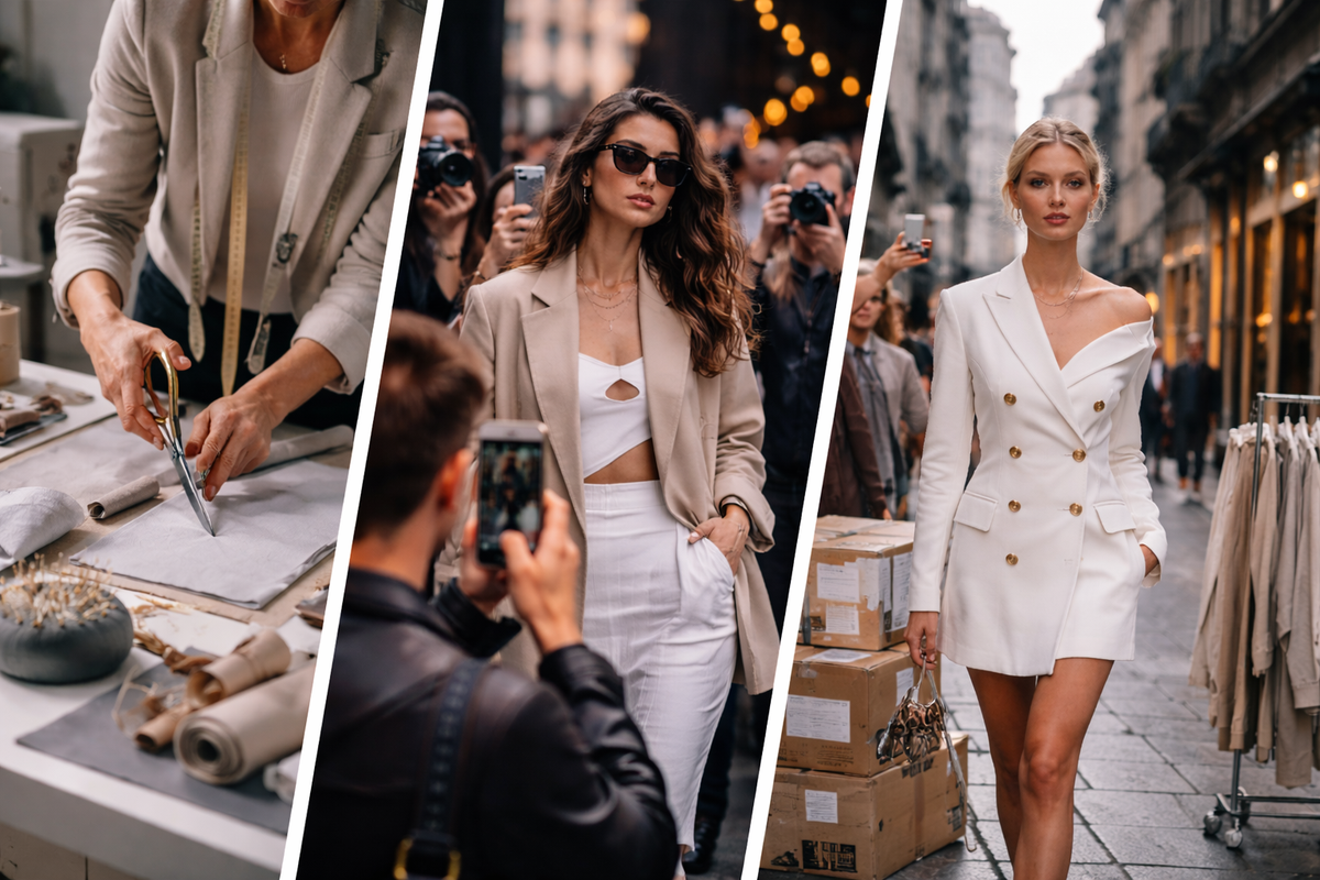 Fashion in three interpretations