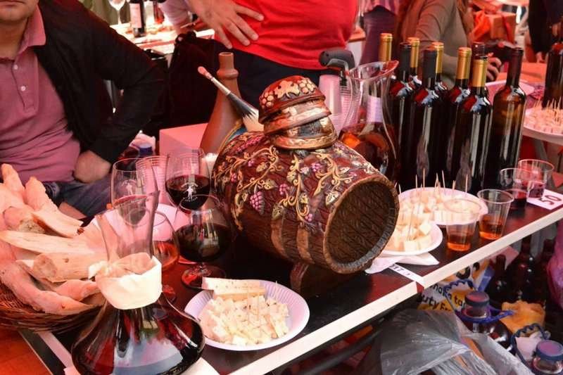 Festival Georgian wine