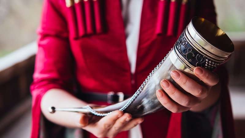 Festival Georgian wine