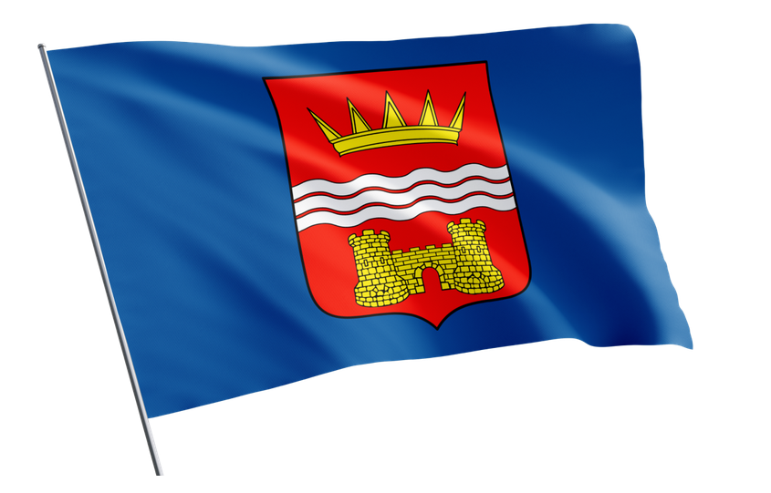 Flag of the Tsalenzhikha Municipality
