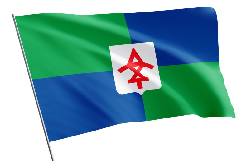 Flag of the Tskhaltubo Municipality