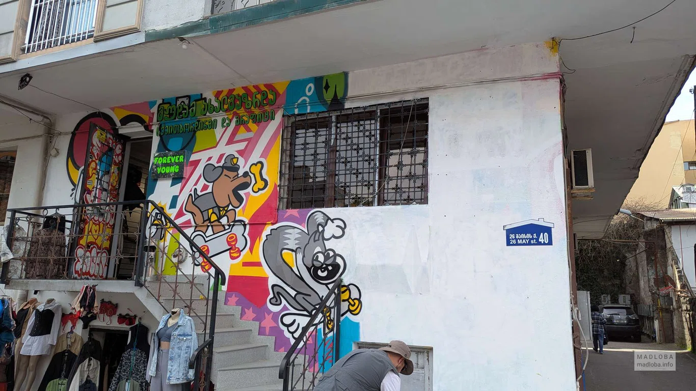 Forever Young — магазин скейтбордов и стрит-атрибутики в Батуми