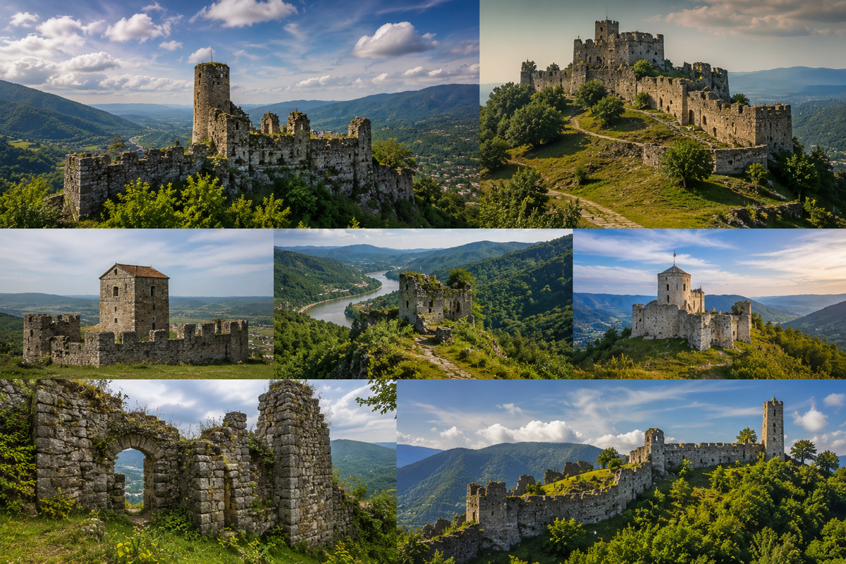 Explore seven medieval fortresses of Imereti, where ancient stone walls, mountain landscapes and the history of the Kingdom of Colchis come together in one unforgettable journey.