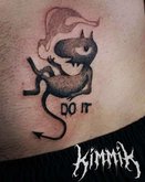 Frosty tattoo art