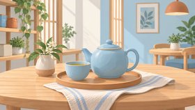 Иллюстрация для рубрики «Чайные» в Грузии. Изображение не показывает конкретную организацию.