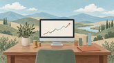 Рисованная обложка рубрики «Инвестиционные и брокерские компании» в Грузии.