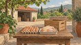 Рисованная обложка рубрики «Поставщики яиц и мяса птицы» в Грузии.