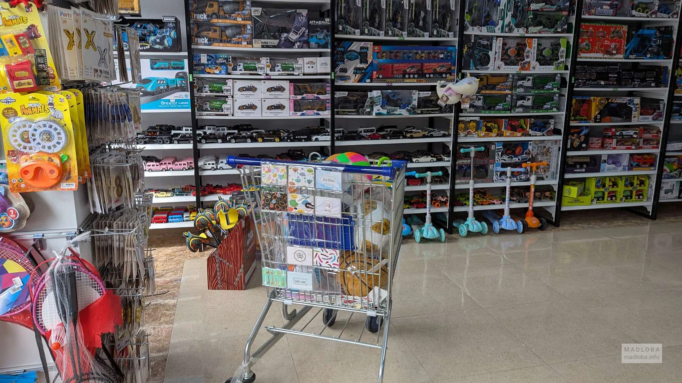 Товары в магазин игрушек GIF Toy в Батуми