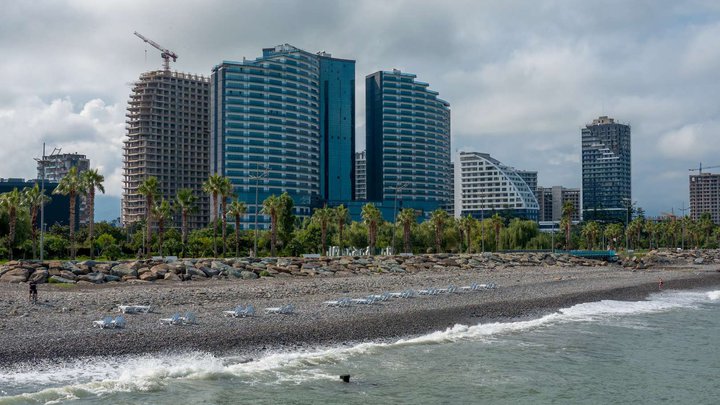 Beach near the Abandoned Pier