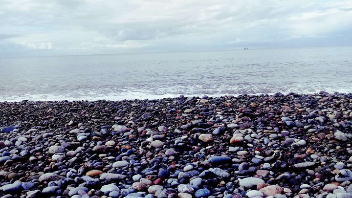 Chakvi pebble beach