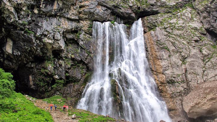 Gegsky waterfall
