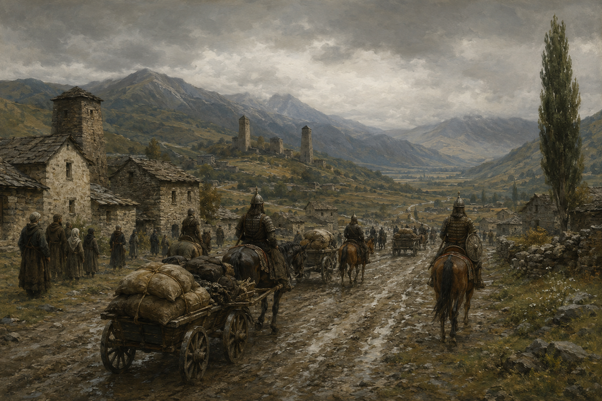 Georgia under Mongol rule payment of tribute