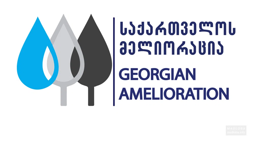 Логотип грузинской мелиорации
