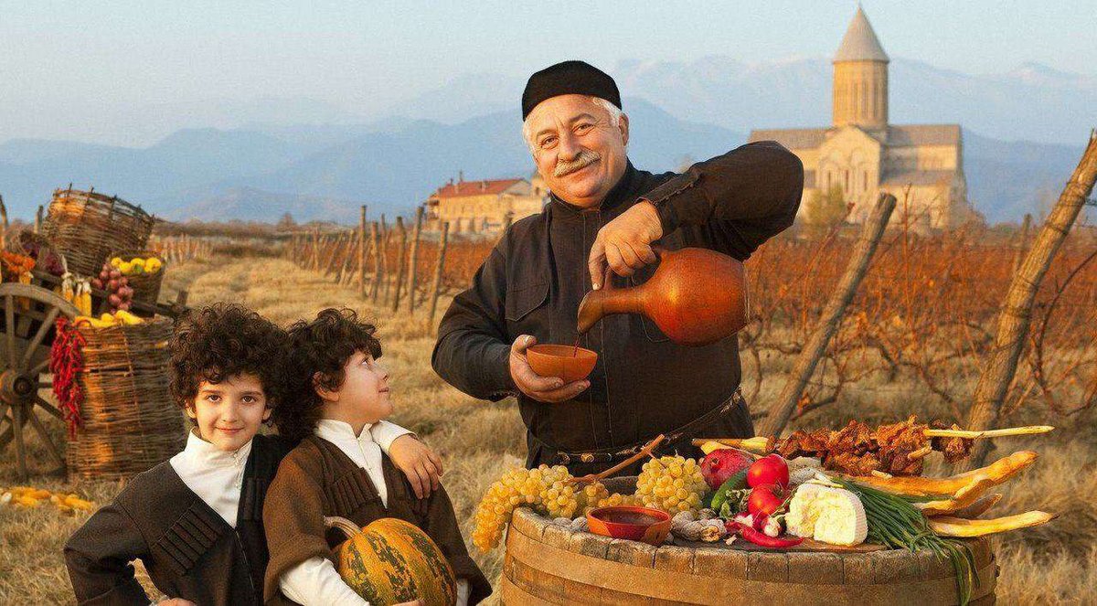 Georgian hospitality and longevity