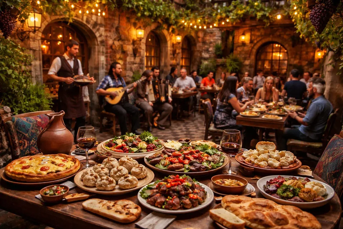 Georgian restaurants in Tbilisi
