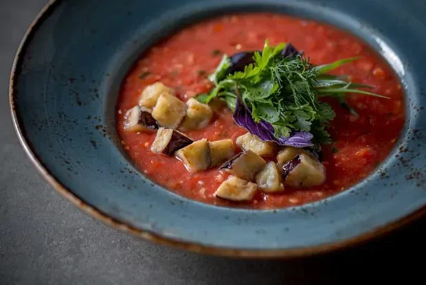 Georgian tomato soup