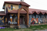 German Beer Pub Mural 'Friends'