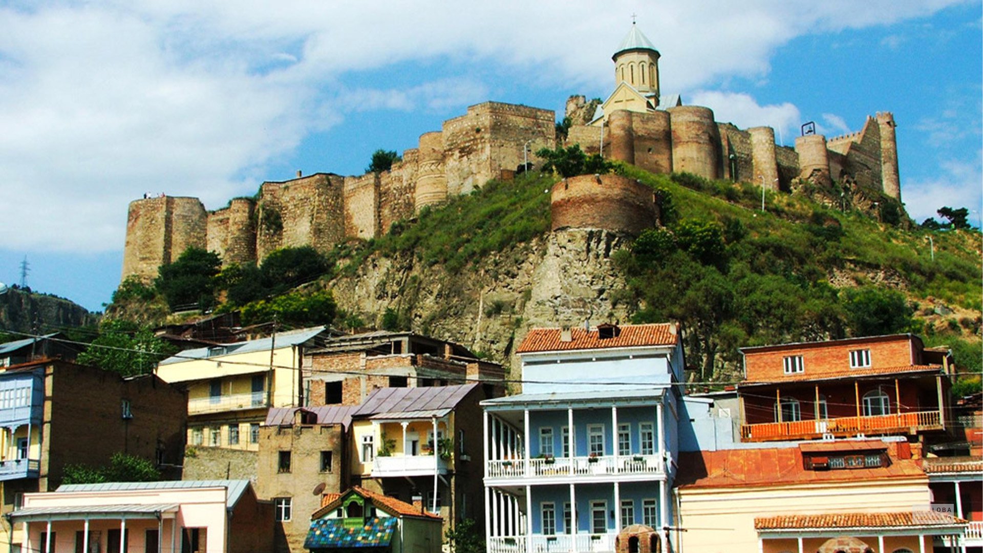 Тбилиси кура старый город