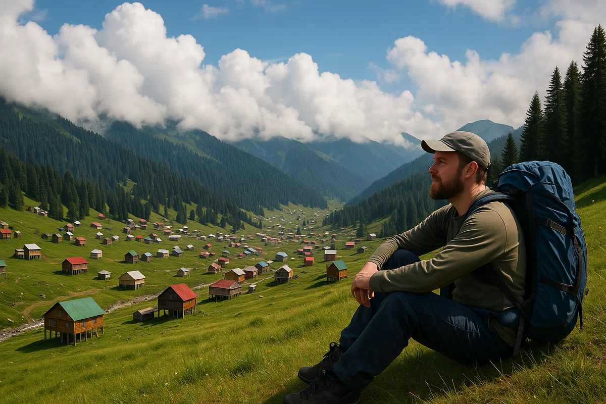 Горный курорт Бахмаро в Грузии