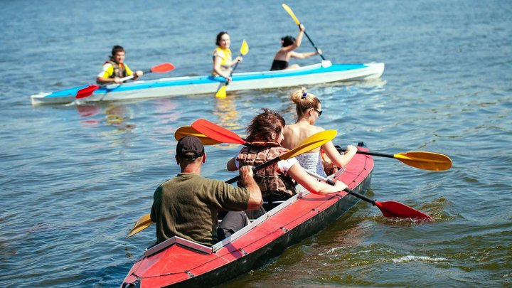 Kayaking and canoeing