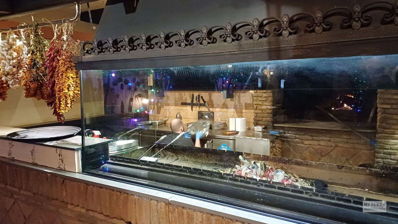 кухня ресторана "Georgian House"