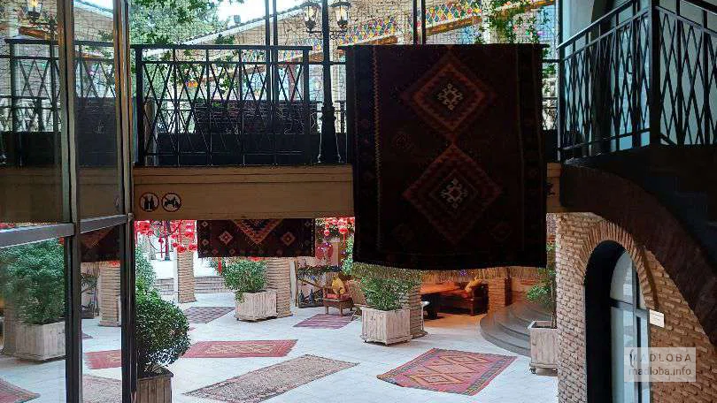 территория ресторана "Georgian House"