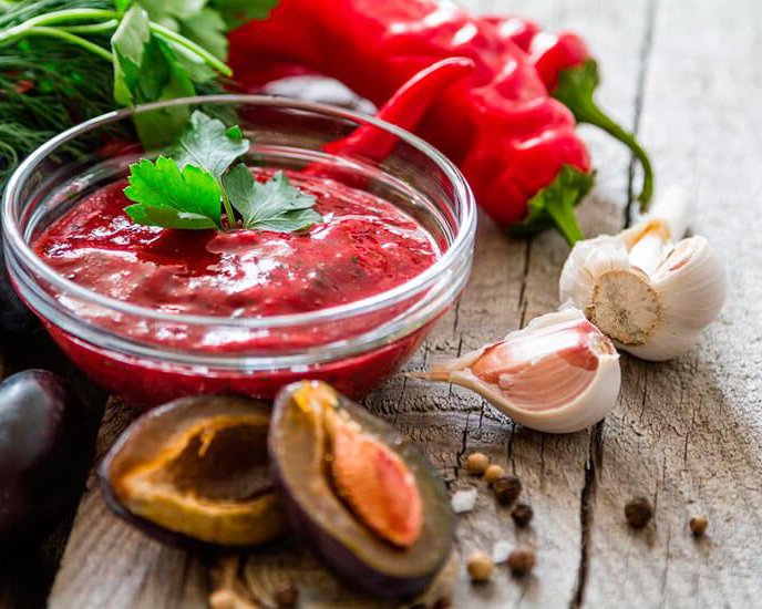 Грузинский соус Ткемали