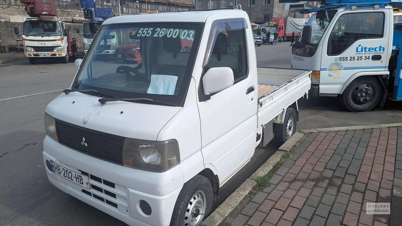 Грузовой минивэн – перевозка грузов в Батуми