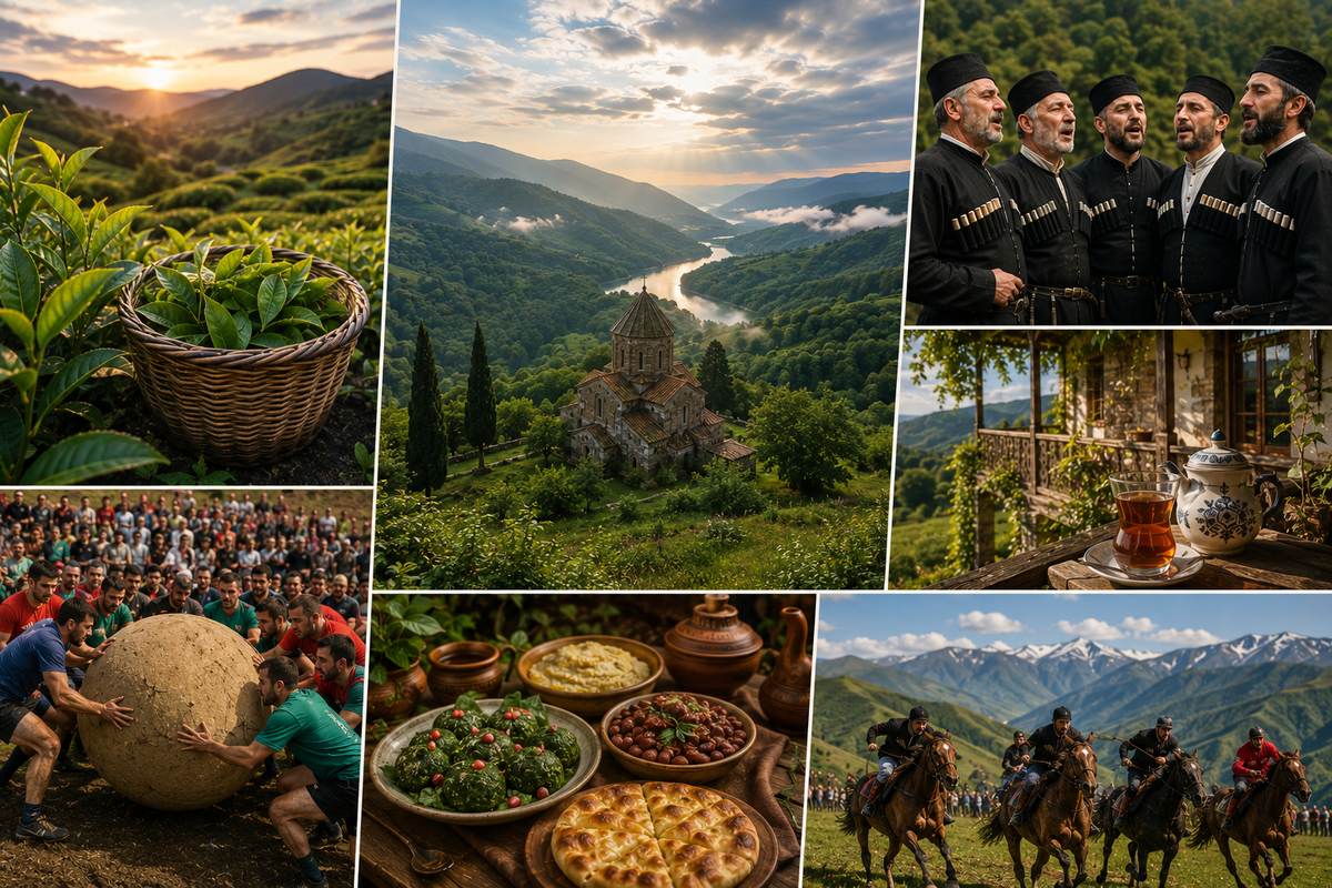 The traditions, music and flavours that make Guria one of Georgia's most distinctive regions.
