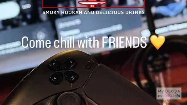 Видеоигры в кальянной HOOKAH FRIENDS