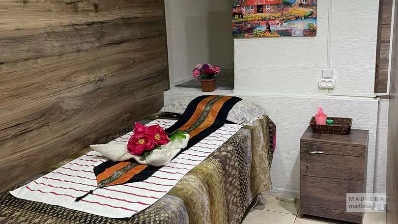 Massage salon "Happy Time Thai Massage" massage therapist's workplace