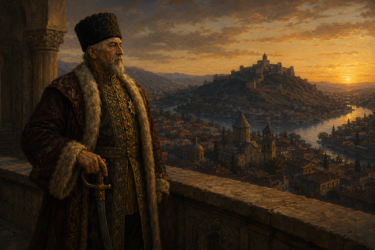 Heraclius II, the last great king of Eastern Georgia