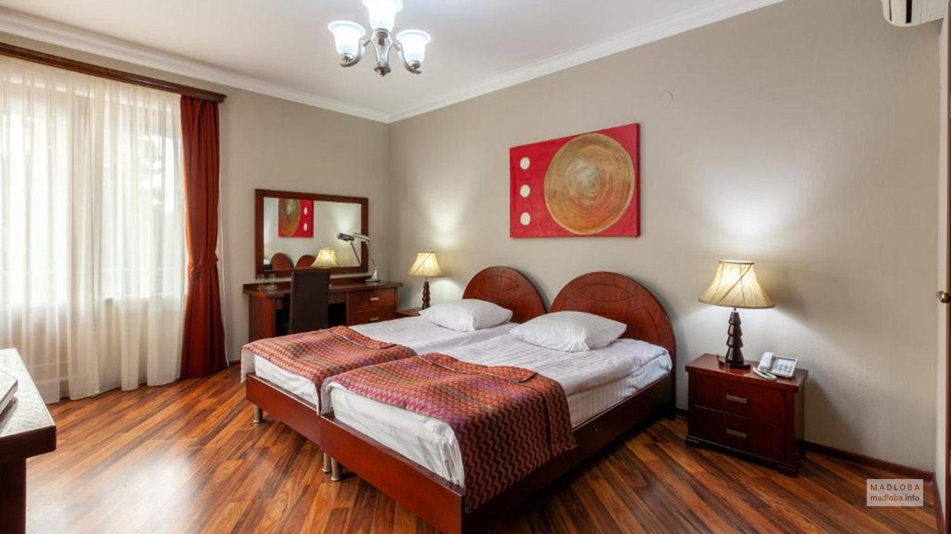 Спальня в Hotel Penthouse в Грузии