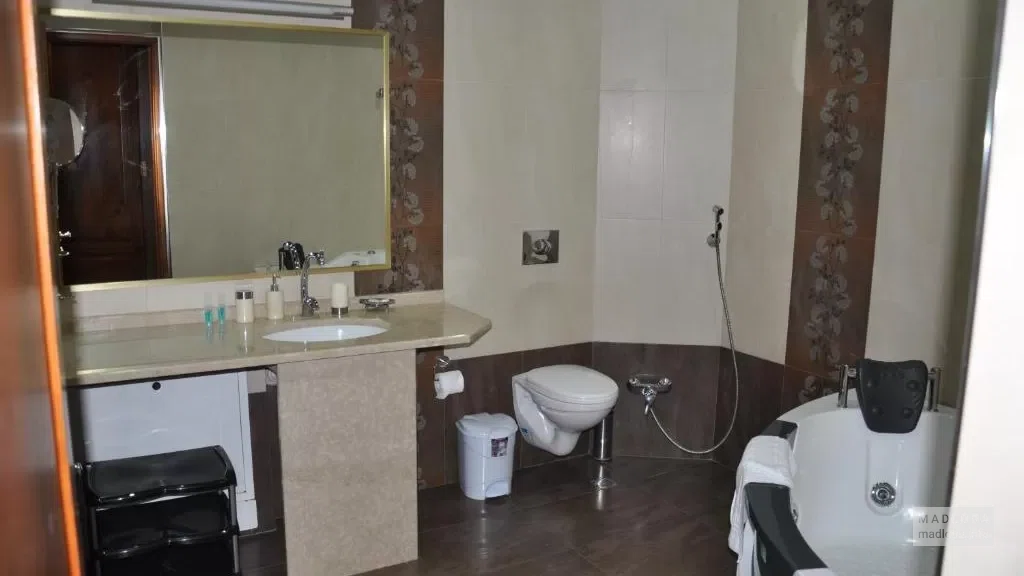 Ванная комната в Hotel Amber