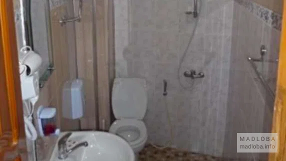 Ванная комната в Hotel Iliko
