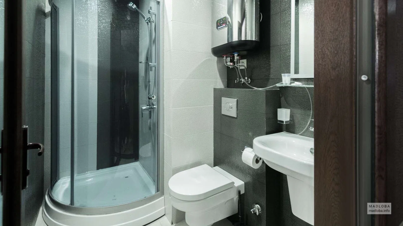 Ванная комната в отеле Орби Плаза