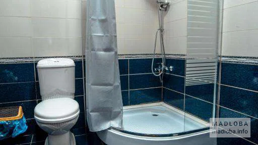 Ванная комната в отеле Порто Франко