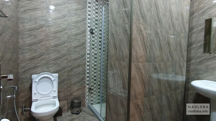 Ванная комната в отеле Софт