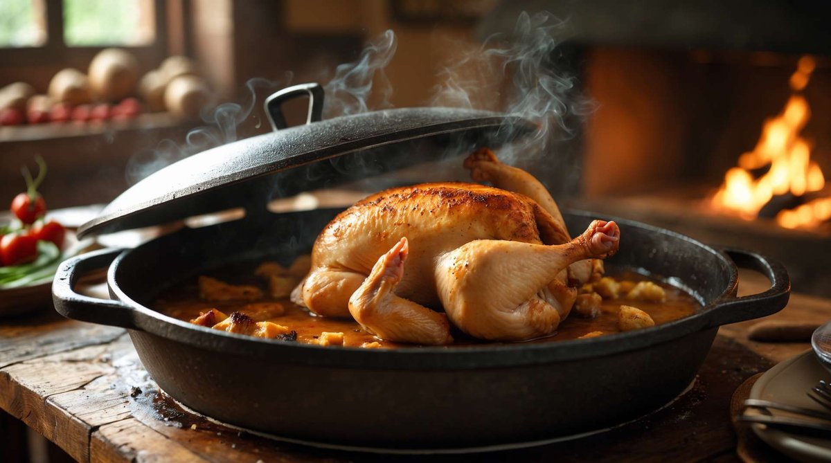 How is chicken tabaka served Georgia