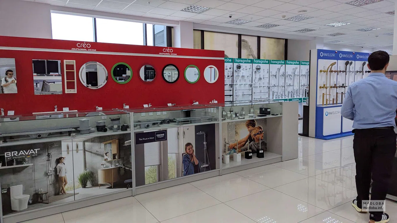 Сменные запчасти для сантехники в магазине IDEAL Trade Center Батуми