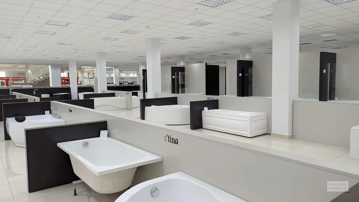 Ванны и джакузи в магазине IDEAL Trade Center