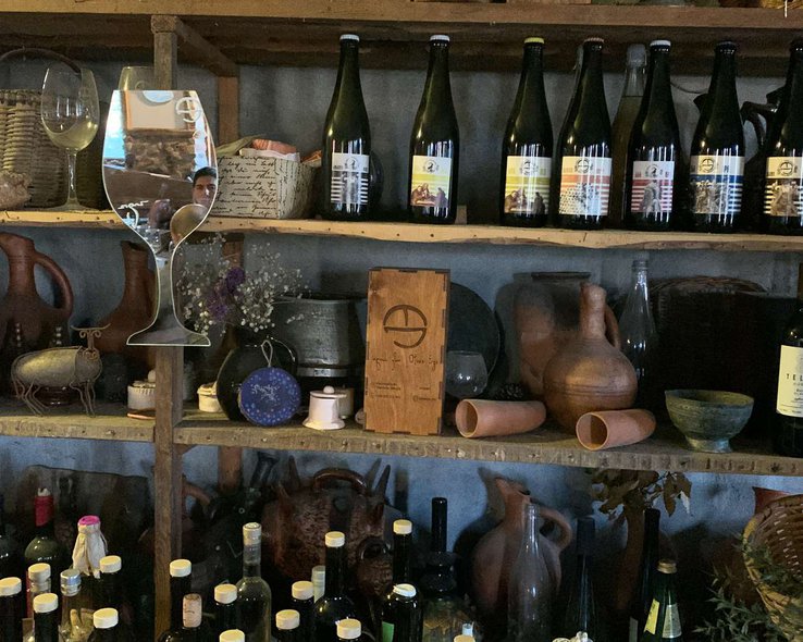 В доме-музее Отии Иоселиани